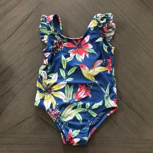 Beautiful toddler girls one piece swimsuit!